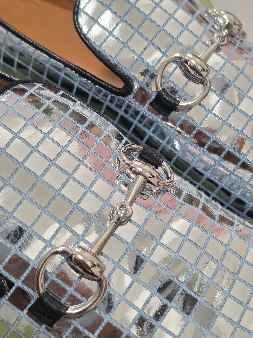 Gucci Crispy Discoball Horsebit Loafers